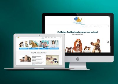 Website Clínica veterinária